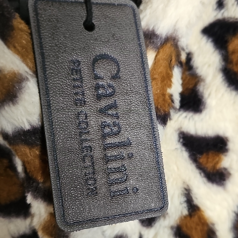 Cavalini Animal Print Teddy Jacket - Picture 2 of 6